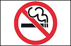 Smoking ban: a no smoking sign